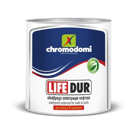 LIFE DUR (αδιάβροχο υπόστρωμα νεφτιού για τοίχους & ταράτσες)