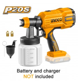 Πιστόλι Βαφής Μπαταρίας 20V Li-Ion SOLO