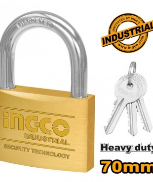 Επαγγελματικό Λουκέτο Ορειχάλκινο Βαρέος Τύπου 70mm