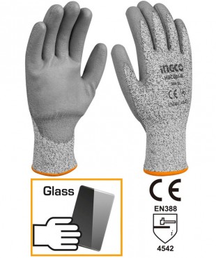 Γάντια PU Αντοχής στα Κοψίματα L Επαγγελματικά