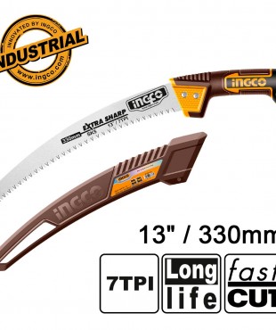 Πριόνι Κλαδέματος Καμπυλωτό 13" Με Θήκη