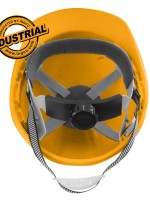 Επαγγελματικό Κράνος Ασφαλείας με Προστασία 4 Σημείων Κίτρινο