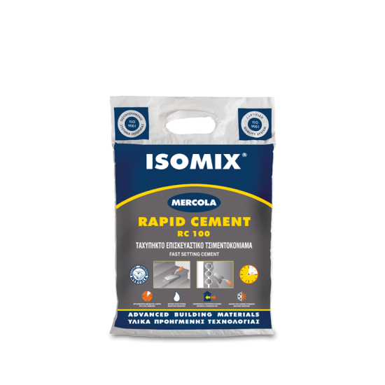 ISOMIX RAPID CEMENT RC100 Ταχύπηκτο Επισκευαστικό Τσιμεντοκονίαμα