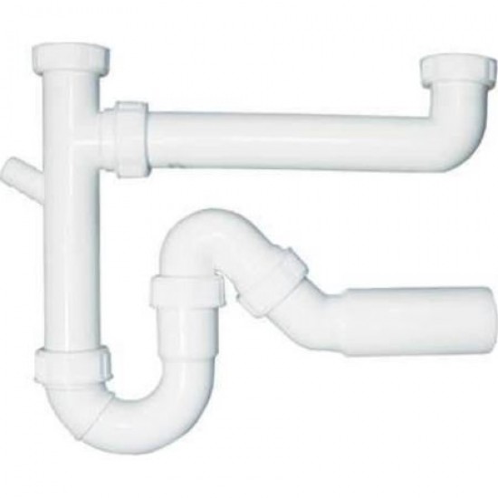 Σιφώνι Νεροχύτη Διπλό