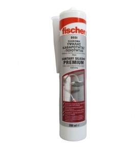 fischer DSSI TP Σιλικόνη Υγιεινής Διάφανη (Κορυφαίας Ποιότητας Αντιμουχλική Σιλικόνη)