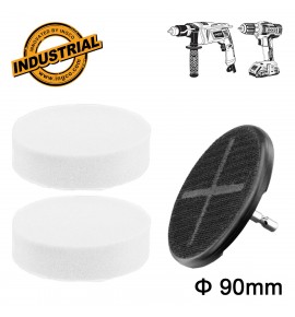 Σπόγγοι Λείανσης με Βάση Δράπανου Σετ 3 τεμ