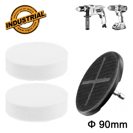 Σπόγγοι Λείανσης με Βάση Δράπανου Σετ 3 τεμ