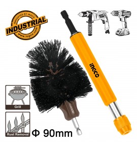 Βούρτσα Καθαρισμού για Δράπανο με Προέκταση (Σκληρή)