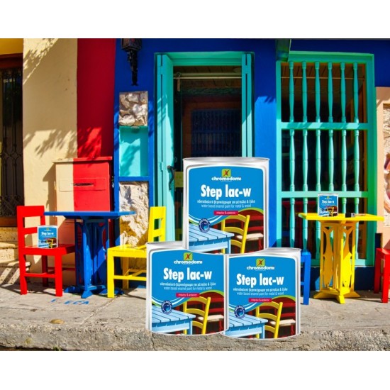 STEP LAC ΝΕΡΟΥ   Βερνικόχρωμα Νερού (Βασικά Χρώματα)
