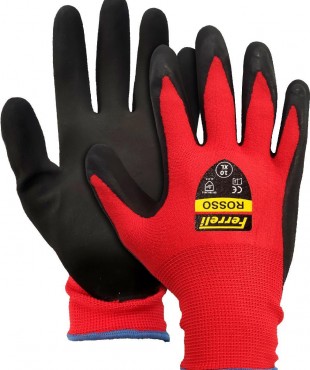 Γάντια Εργασίας Latex Ferreli Rosso