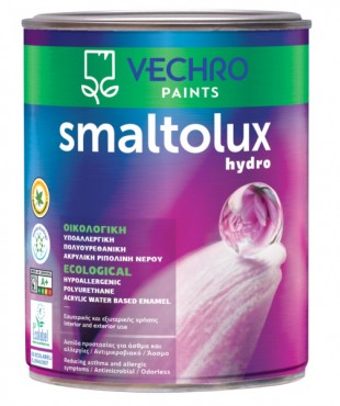 SMALTOLUX HYDRO ECO (Οικολογική Υποαλλεργική Πολυουρεθανική Ακρυλική Ριπολίνη Νερού)