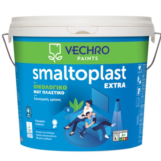 SMALTOPLAST EXTRA Ματ Πλαστικό Οικολογικό Χρώμα 10Lt