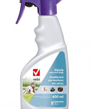 VAIVIA ΑΠΩΘΗΤΙΚΟ ΓΙΑ ΣΚΥΛΟΥΣ ΚΑΙ ΓΑΤΕΣ 400ml
