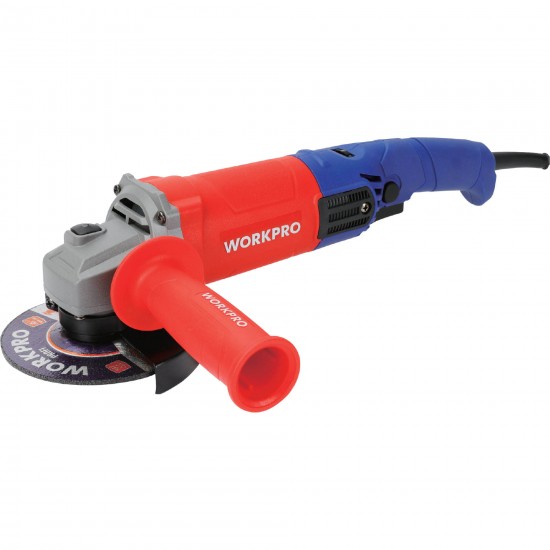 ΓΩΝΙΑΚΟΣ ΤΡΟΧΟΣ 750W Φ125mm ΡΥΘΜΙΖΟΜΕΝΟΣ WP472036 WORKPRO (PROFI)